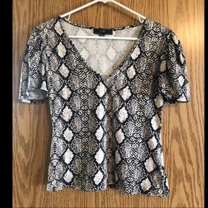Snakeprint Top